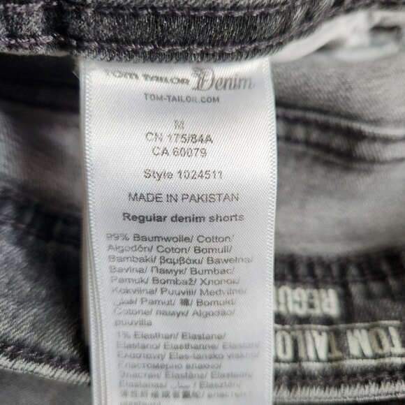 Tom Tailor light black/gray denim jeans Size Medium - Picture 4 of 4